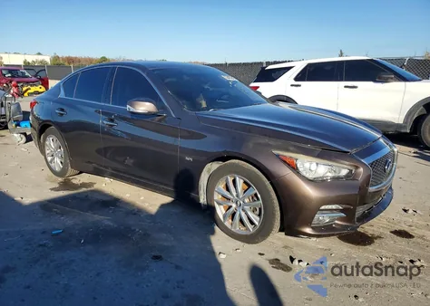 2016 Infiniti Q50 Premium из США, поврежденный, VIN JN1EV7AP3GM300519